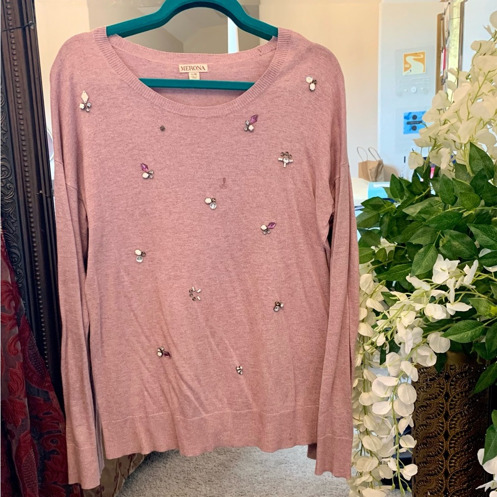 Lilac knit top